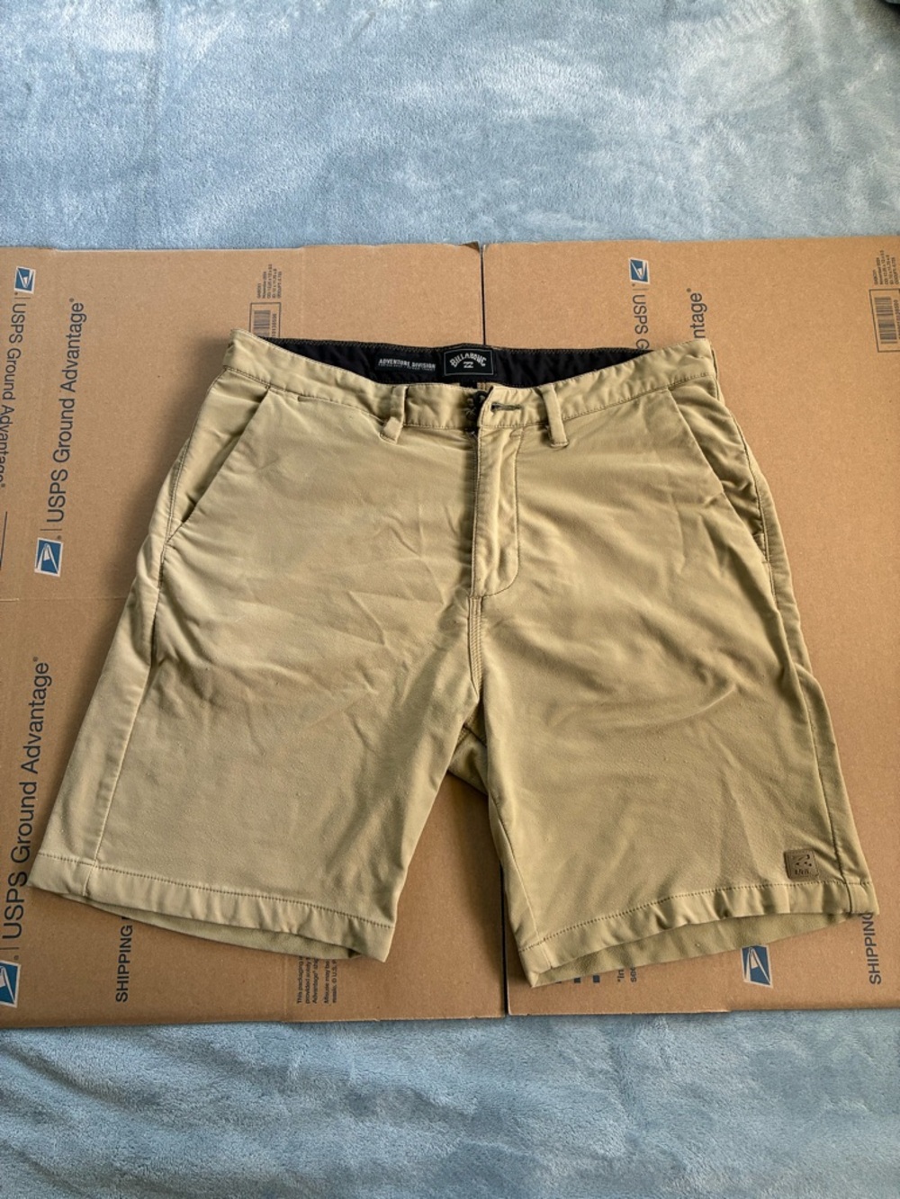 Billabong Adventure Division Mens Shorts Size 30 Khaki Outdoor Casual Chino Surf